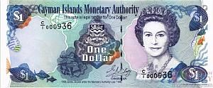 КАЙМАНОВЫ ОСТРОВА 1 ДОЛЛАР (C/1) 1