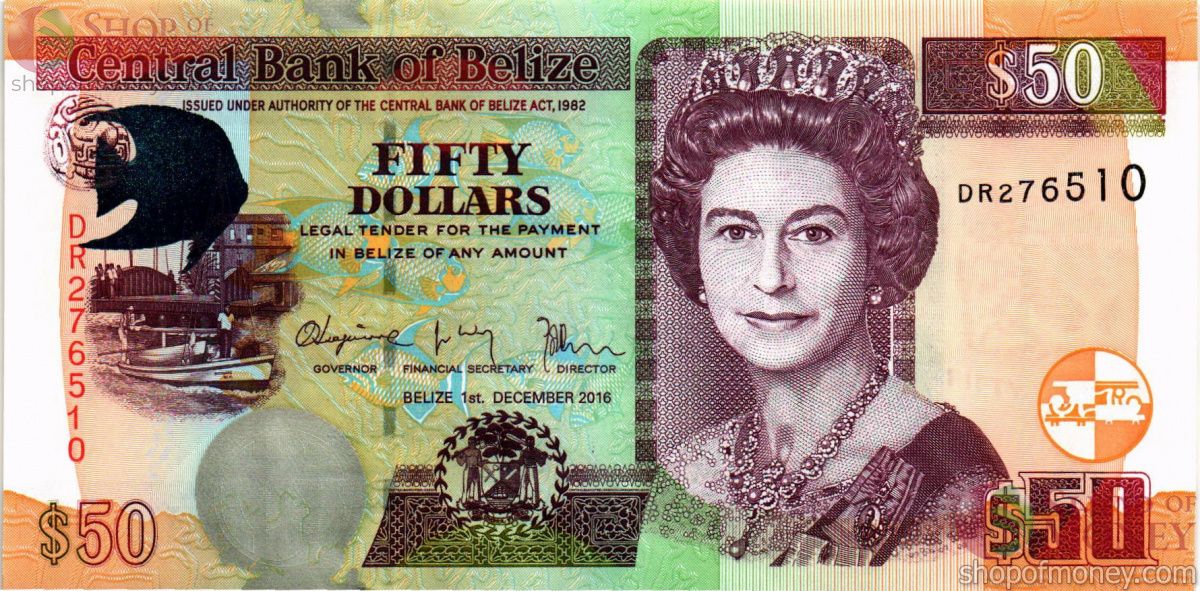 БЕЛИЗ 50 ДОЛЛАРОВ 1