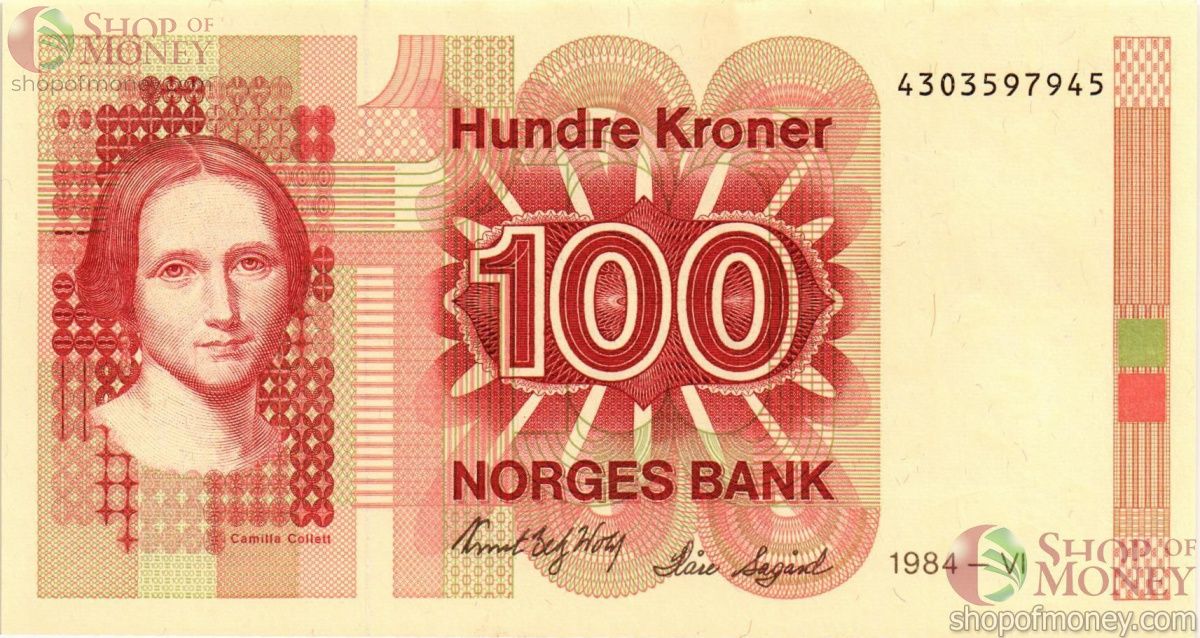 НОРВЕГИЯ 100 КРОН 1