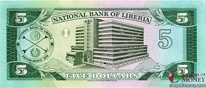 ЛИБЕРИЯ 5 ДОЛЛАРОВ 2