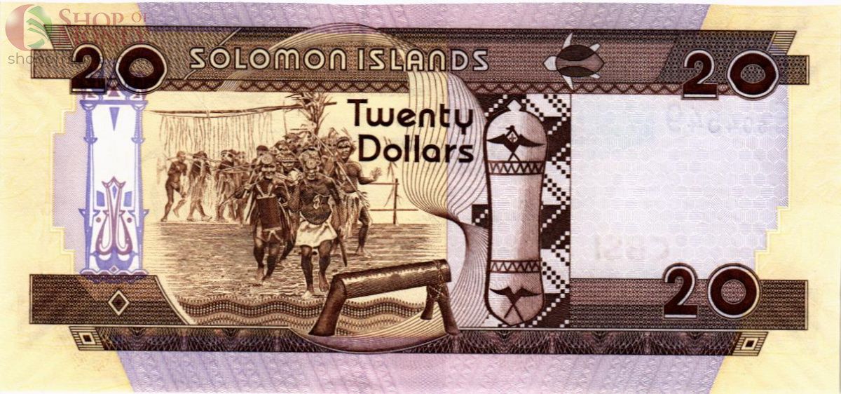 СОЛОМОНОВЫ ОСТРОВА 20 ДОЛЛАРОВ (-C/1-ПРЕФИКС) 2