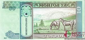 МОНГОЛИЯ 10 ТУГРИКОВ 2