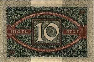 ГЕРМАНИЯ 10 МАРОК 2