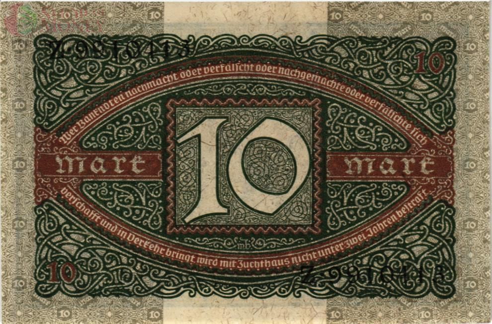 ГЕРМАНИЯ 10 МАРОК 2