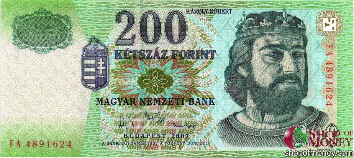 ВЕНГРИЯ 200 ФОРИНТОВ 1