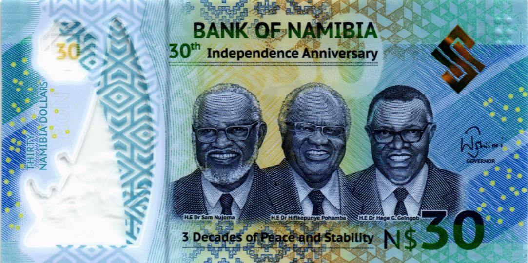 НАМИБИЯ 30 ДОЛЛАРОВ 1