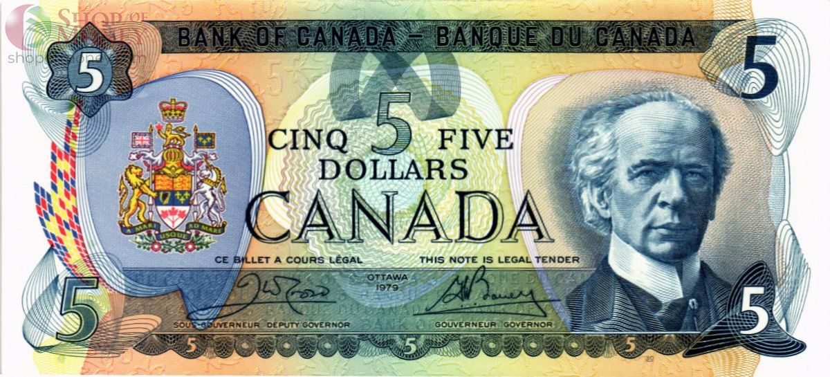 КАНАДА 5 ДОЛЛАРОВ 1