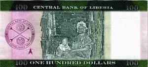 ЛИБЕРИЯ 100 ДОЛЛАРОВ 2