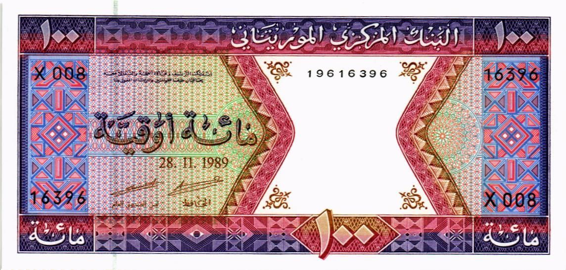 МАВРИТАНИЯ 100 УГИЙ 1