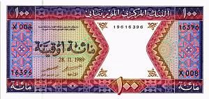 МАВРИТАНИЯ 100 УГИЙ 1