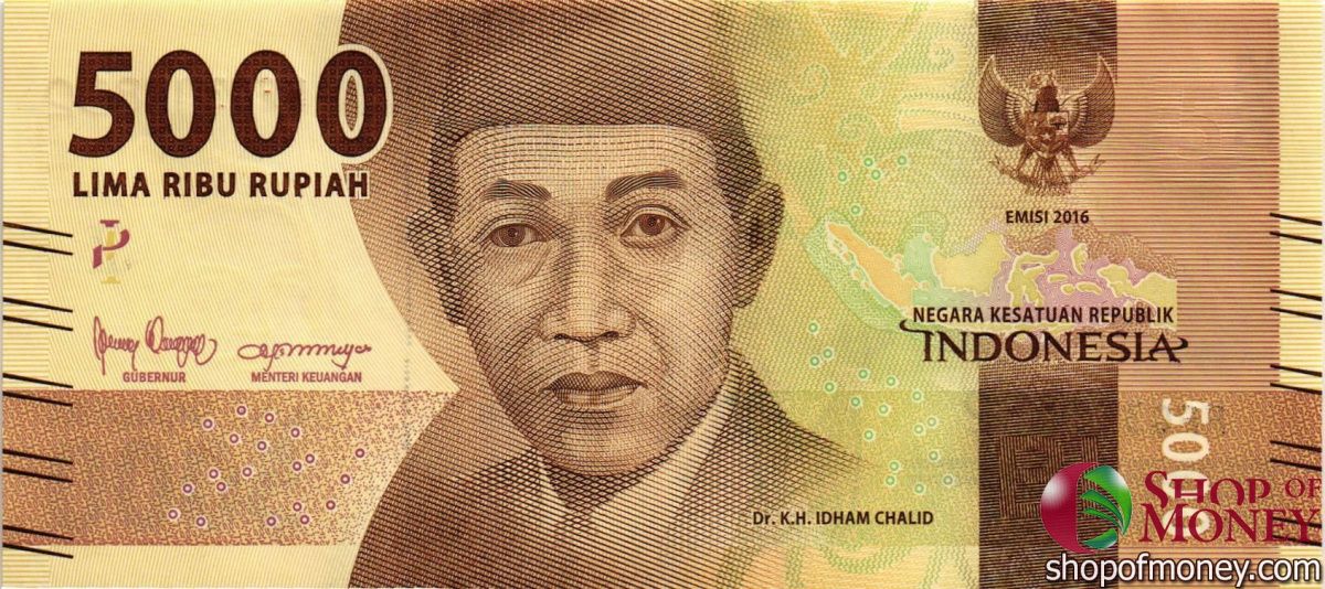 ИНДОНЕЗИЯ 5000 РУПИЙ 1