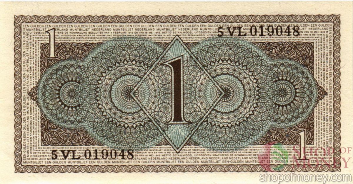 НИДЕРЛАНДЫ 1 ГУЛЬДЕН 2