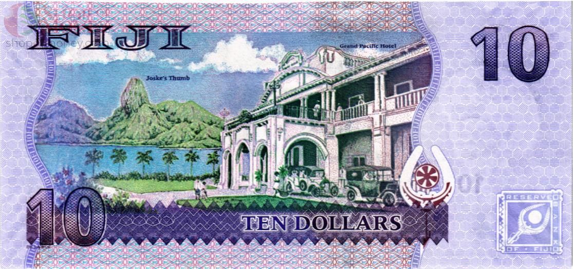 ФИДЖИ 10 ДОЛЛАРОВ 2
