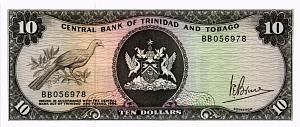 ТРИНИДАД И ТОБАГО 10 ДОЛЛАРОВ 1