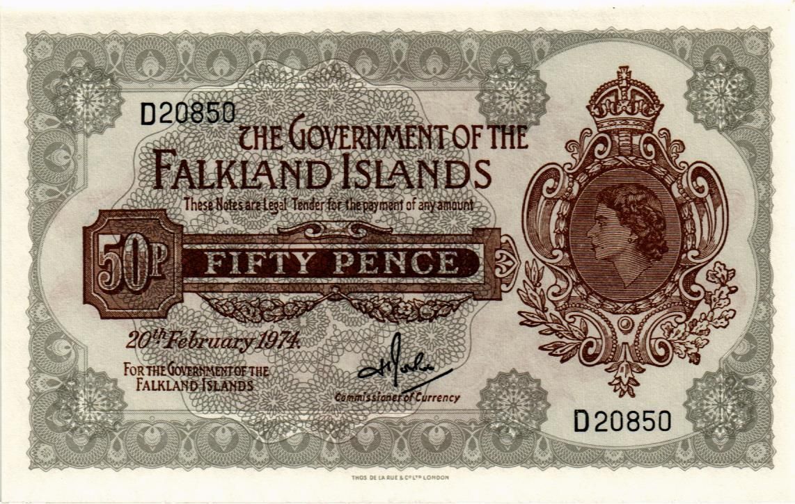 ФОЛКЛЕНДСКИЕ ОСТРОВА 50 ПЕНСОВ 1