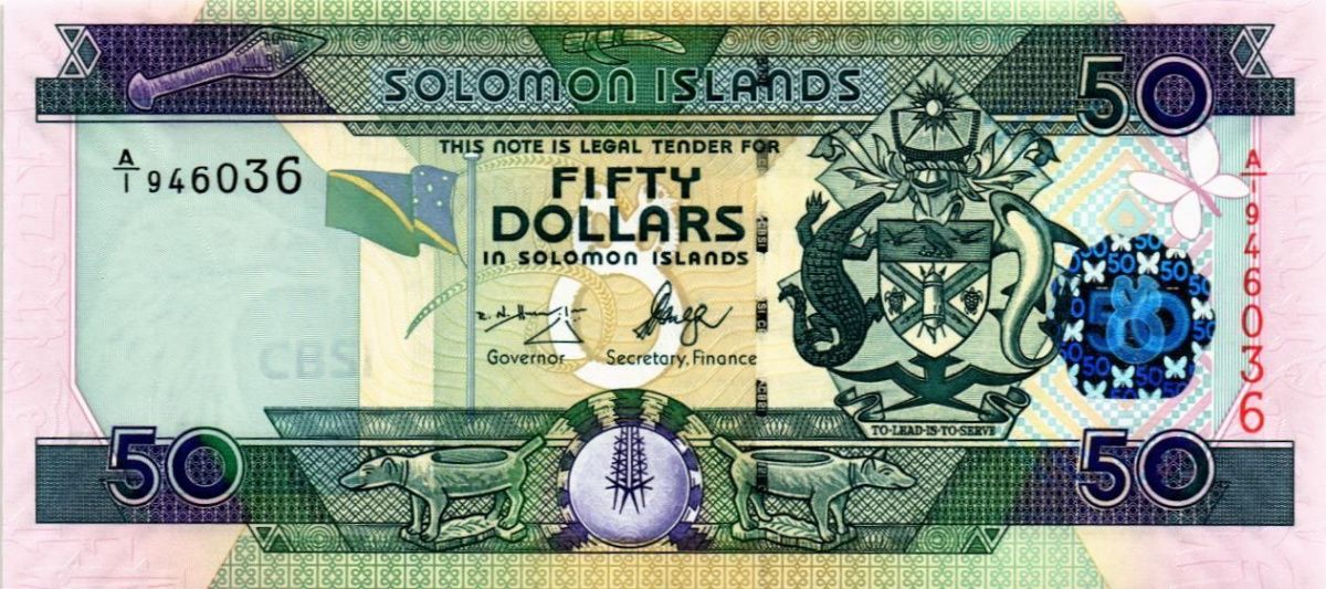 СОЛОМОНОВЫ ОСТРОВА 50 ДОЛЛАРОВ 1
