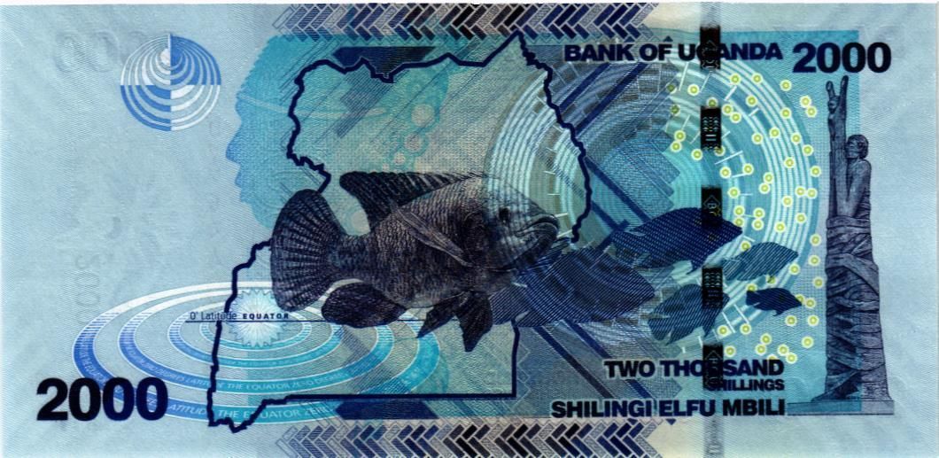 УГАНДА 2000 ШИЛЛИНГОВ 2