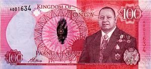 ТОНГА 100 ПААНГА 1