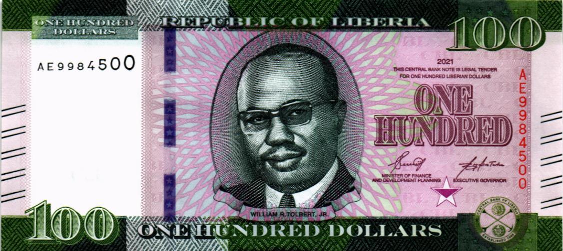ЛИБЕРИЯ 100 ДОЛЛАРОВ 1