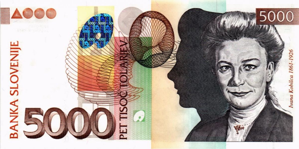 СЛОВЕНИЯ 5000 ТОЛАР 1