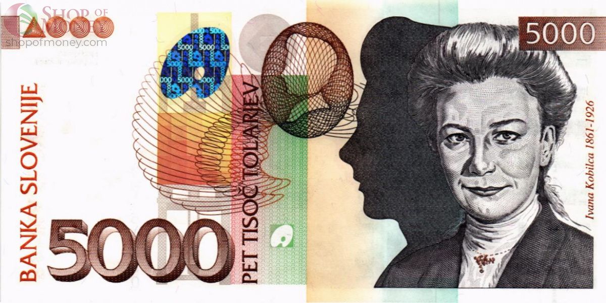СЛОВЕНИЯ 5000 ТОЛАР 1