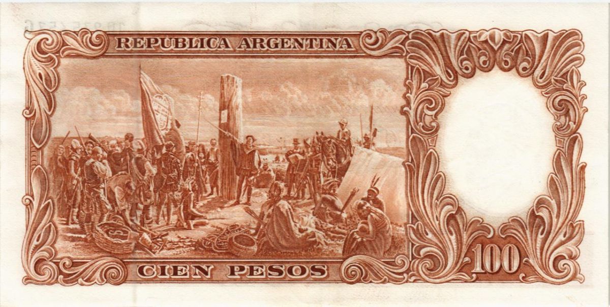 АРГЕНТИНА 100 ПЕСО 2
