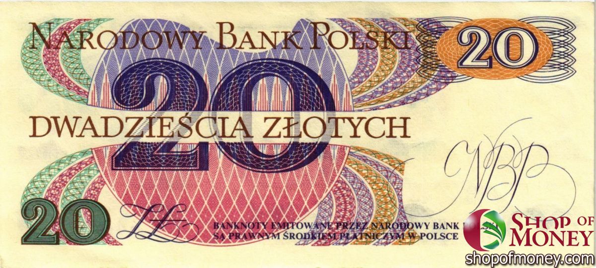 ПОЛЬША 20 ЗЛОТЫХ 2