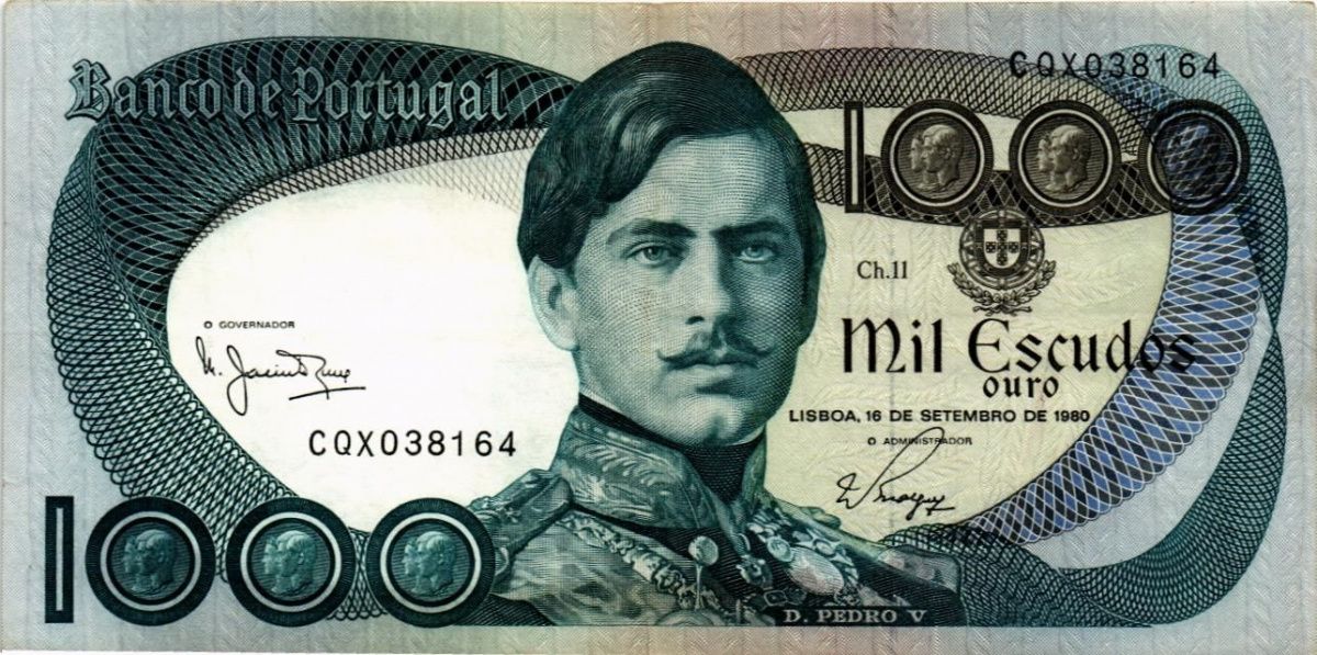 ПОРТУГАЛИЯ 1000 ЭСКУДО 1