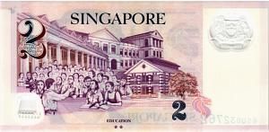СИНГАПУР 2 ДОЛЛАРА 2