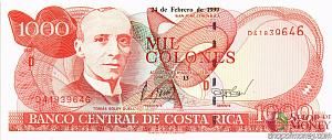 КОСТА-РИКА 1000 КОЛОН 1