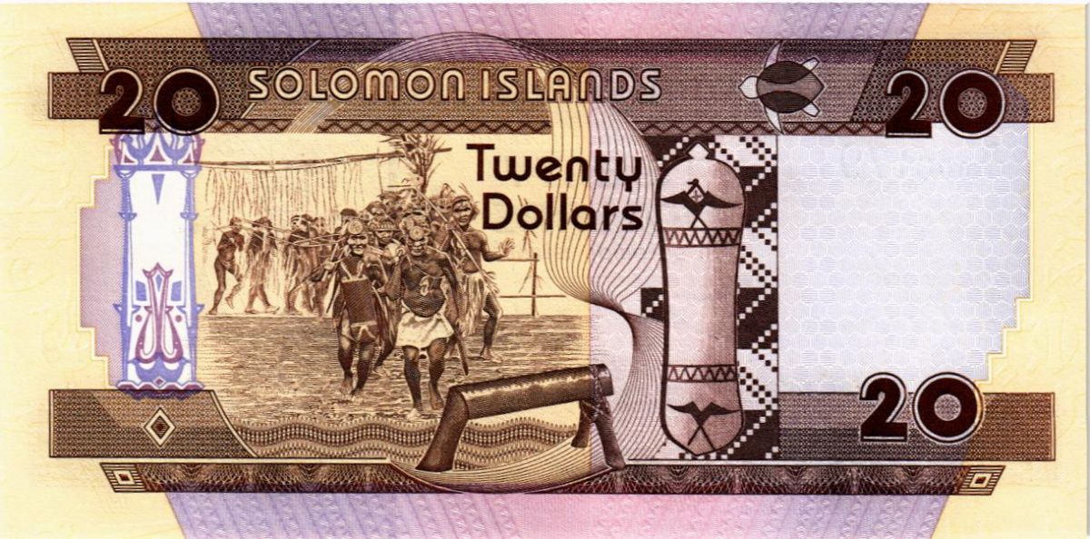 СОЛОМОНОВЫ ОСТРОВА 20 ДОЛЛАРОВ 2