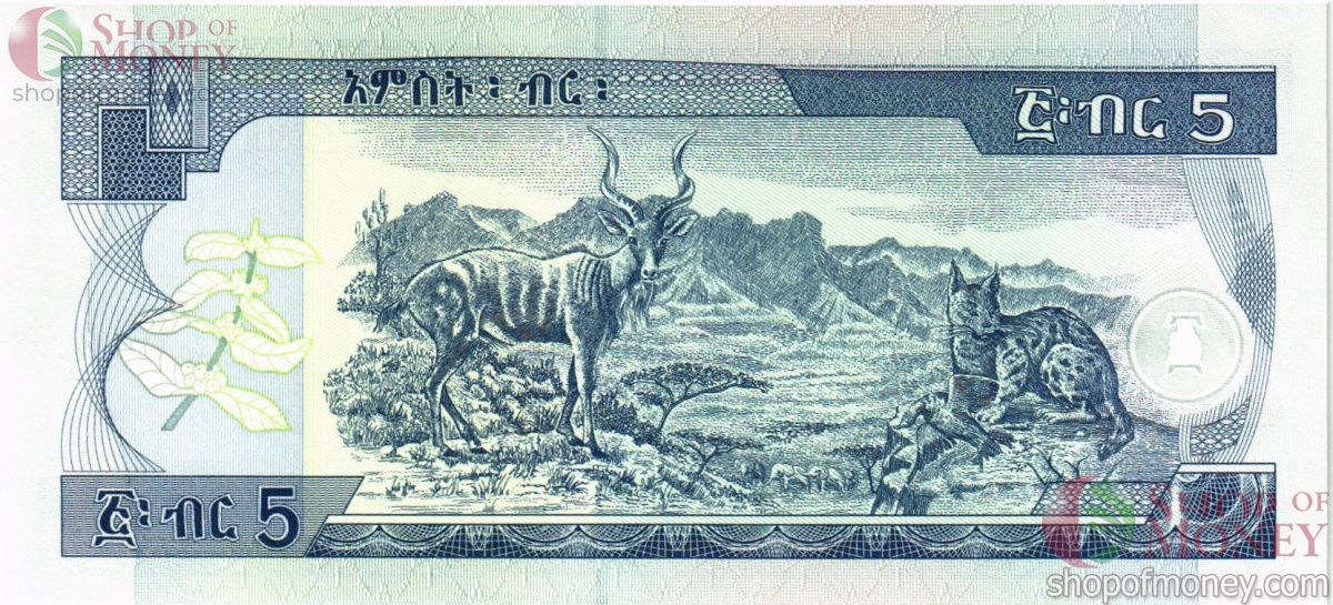 ЭФИОПИЯ 5 БЫР # DJ 7064999 2
