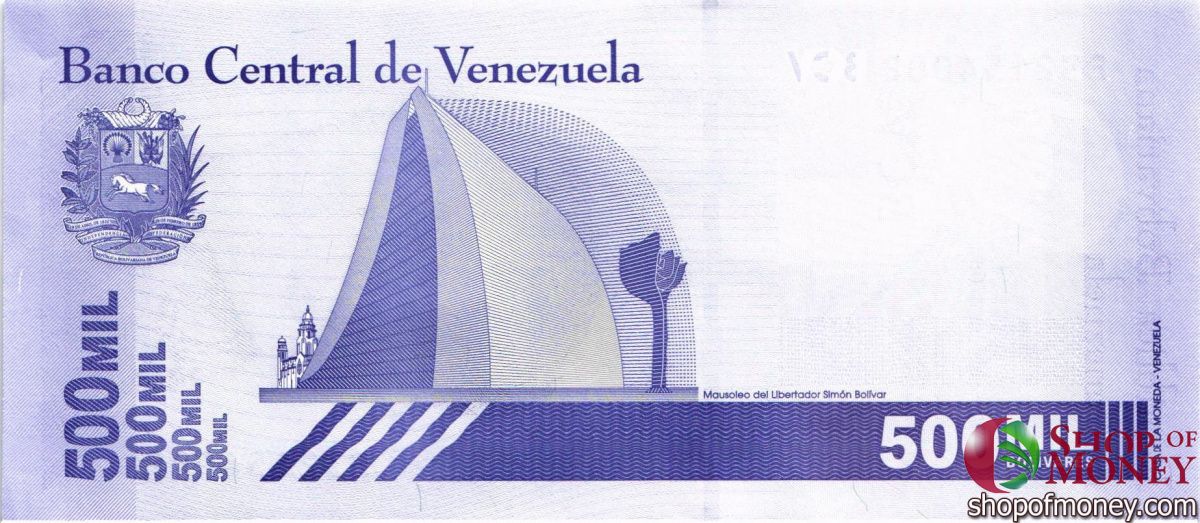ВЕНЕСУЭЛА 500000 БОЛИВАР 2