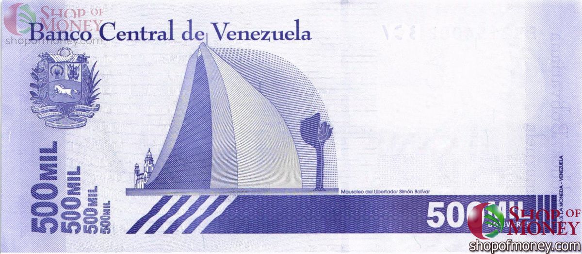 ВЕНЕСУЭЛА 500000 БОЛИВАР 2