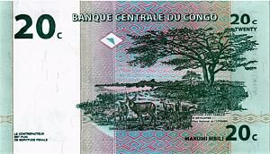КОНГО ДР 20 САНТИМОВ 2