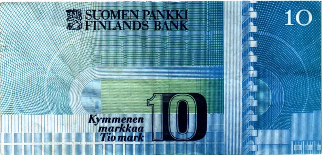 ФИНЛЯНДИЯ 10 МАРОК 2