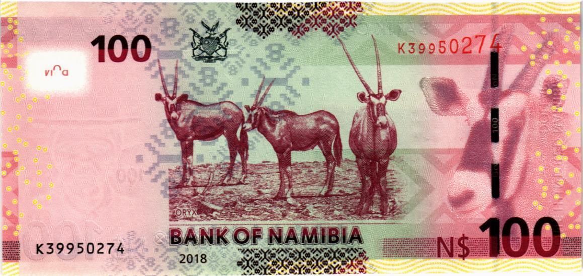 НАМИБИЯ 100 ДОЛЛАРОВ 2