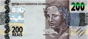 БРАЗИЛИЯ 200 РЕАЛ 1