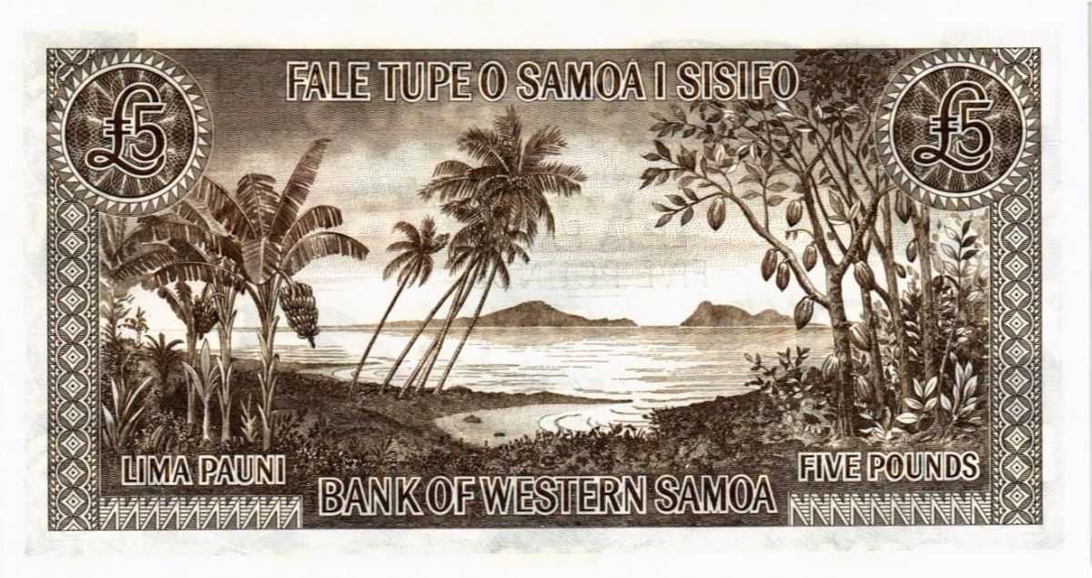 САМОА 5 ФУНТОВ (REPRINT) 2