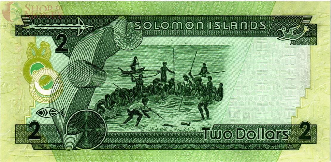 СОЛОМОНОВЫ ОСТРОВА 2 ДОЛЛАРА 2