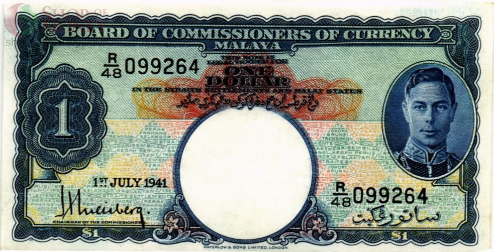 МАЛАЙЯ 1 ДОЛЛАР 1