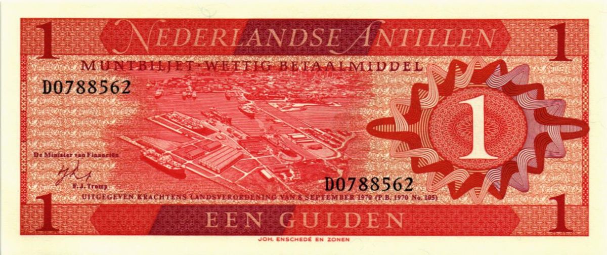 НИДЕРЛАНДСКИЕ АНТИЛЬСКИЕ ОСТРОВА 1 ГУЛЬДЕН 1