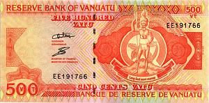ВАНУАТУ 500 ВАТУ UNC 1