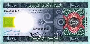 МАВРИТАНИЯ 1000 УГИЙ 1