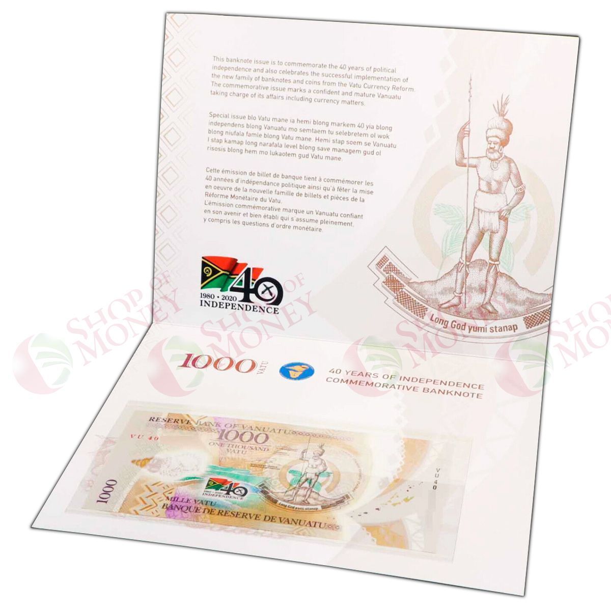 ВАНУАТУ 1000 ВАТУ (В БУКЛЕТЕ) 2