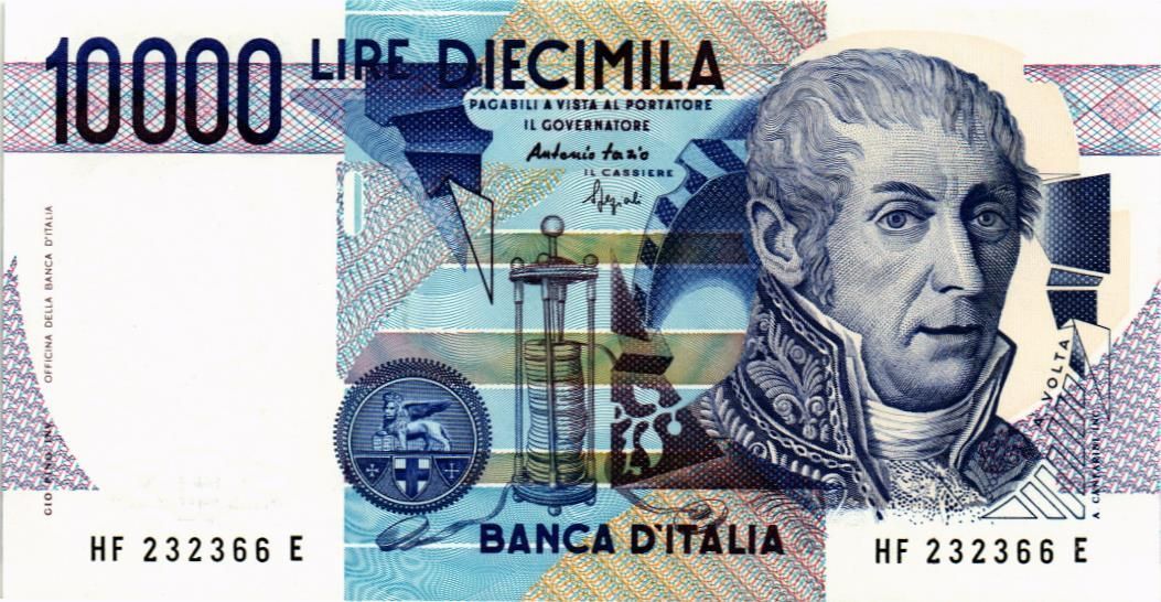 ИТАЛИЯ 10000 ЛИР 1