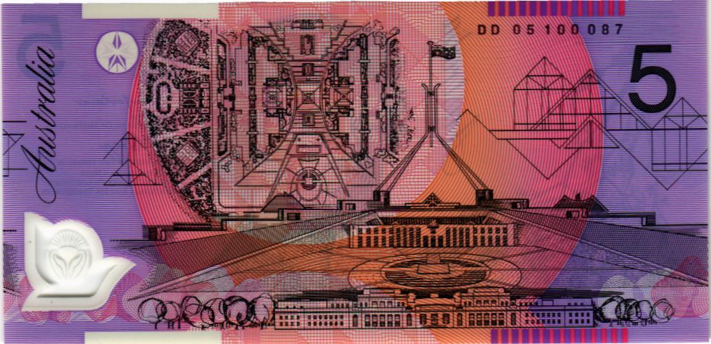 АВСТРАЛИЯ 5 ДОЛЛАРОВ 2