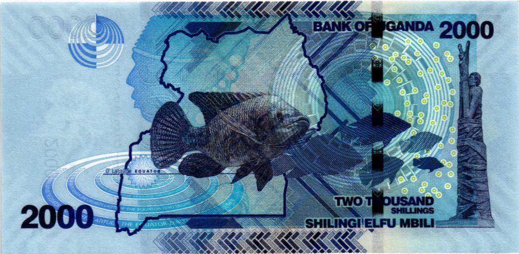 УГАНДА 2000 ШИЛЛИНГОВ 2