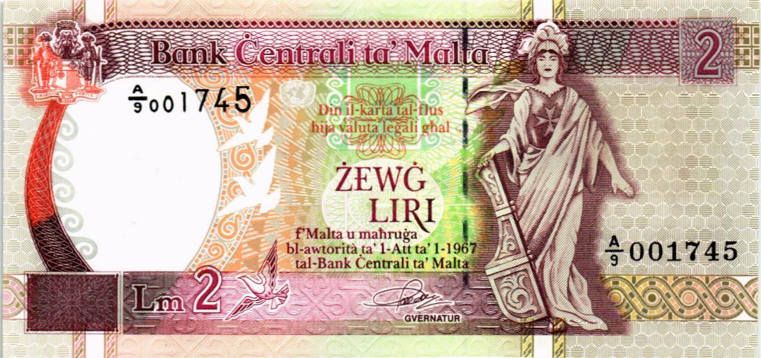 МАЛЬТА 2 ЛИРЫ 1