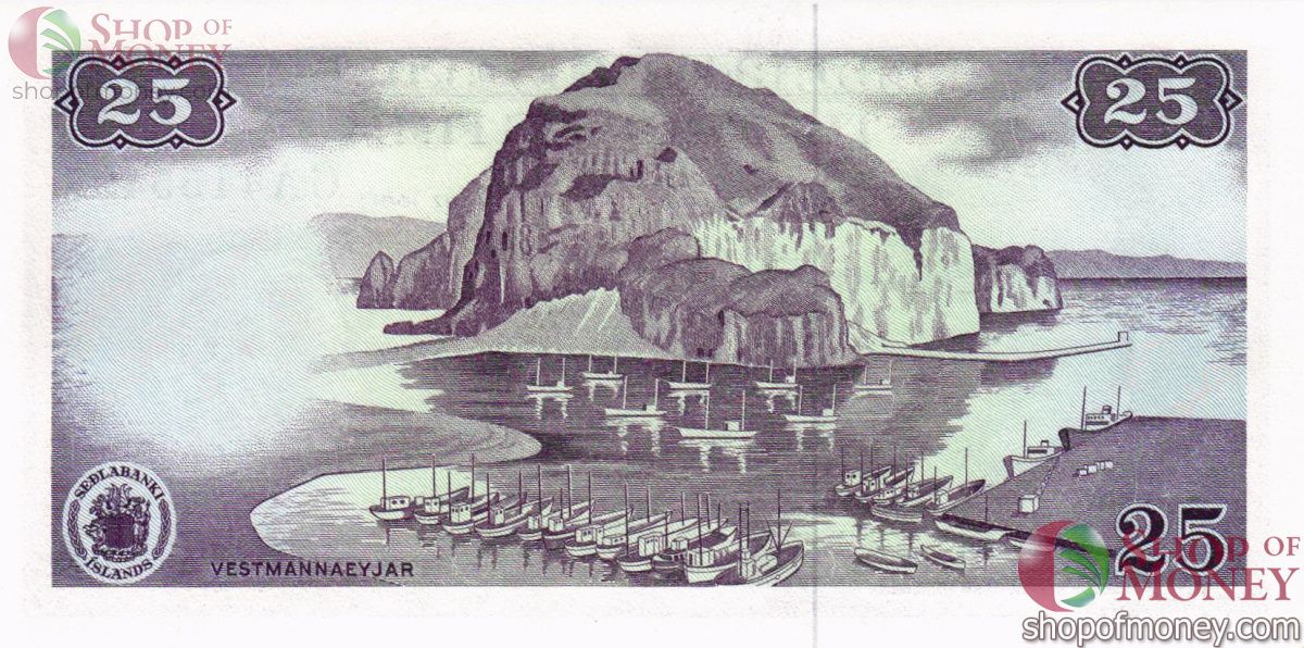 ИСЛАНДИЯ 25 КРОН 2